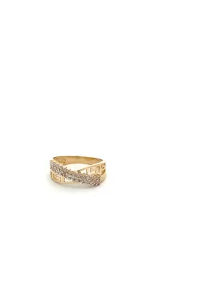 Inel din Aur Galben 14K Golden Shine Ring
