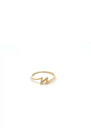 Inel din Aur Galben 14K Shine Ring