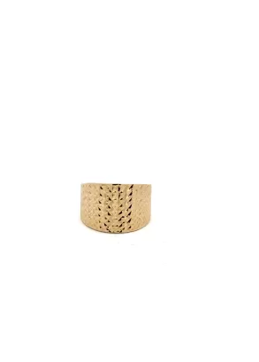 Inel din Aur Galben 14K Trendy Gold Ring
