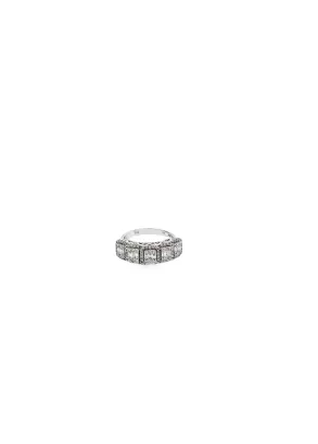 Inel din Aur Alb 18K Prestige Diamond Ring