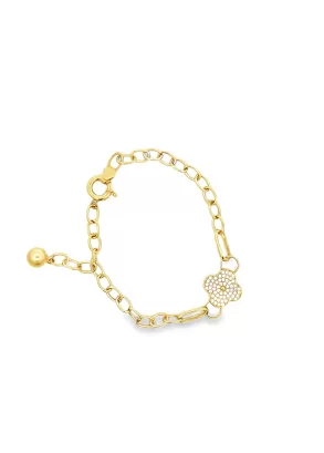 Bratara din Aur Galben 14K Elegant Chain Bracelet