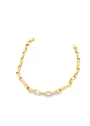 Bratara din Aur Galben 14K Timeless Chain Bracelet